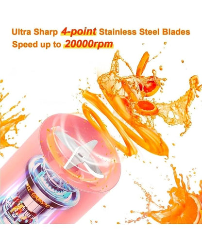 Portable Electric Juicer Blender Bottle – USB Rechargeable