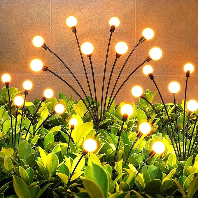 Solar Firefly Light (8 LED) – Outdoor Waterproof Garden Decor
