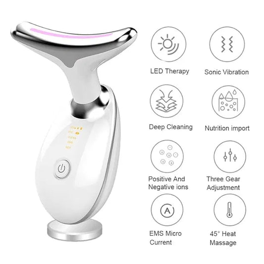 Neck & Face Lifting Massager – Wrinkle Removal & Skin Firming Device